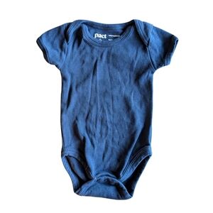 Pact 0-3 month navy onesie